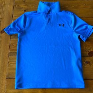 Boys Under Armour dri fit polo